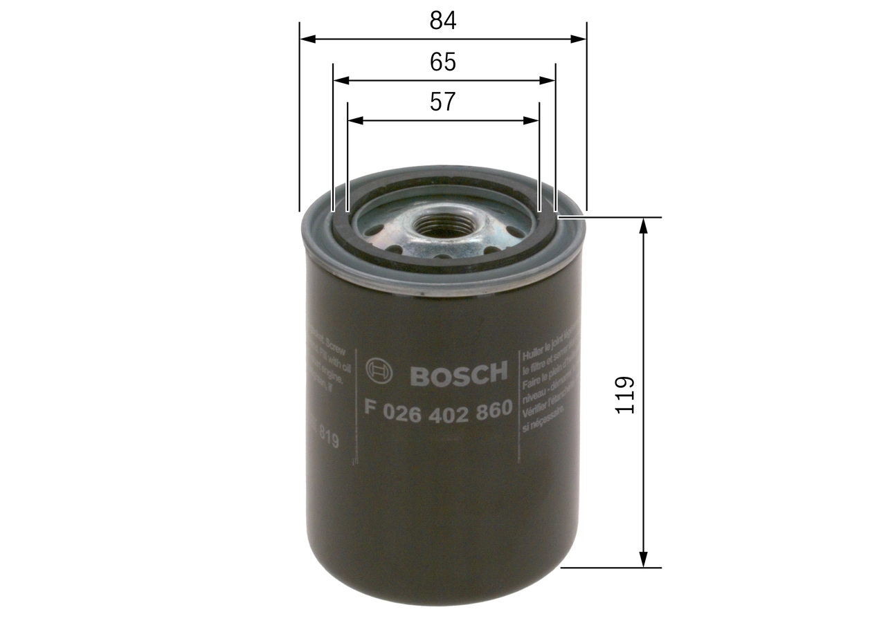 Fuel Filter F 026 402 860