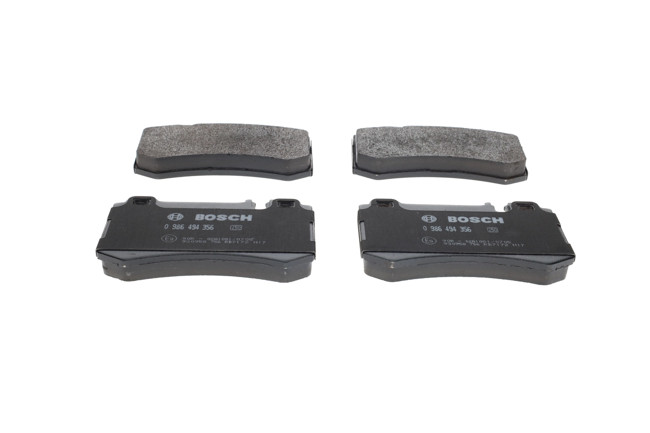 Brake Pad Set, disc brake 0 986 494 356