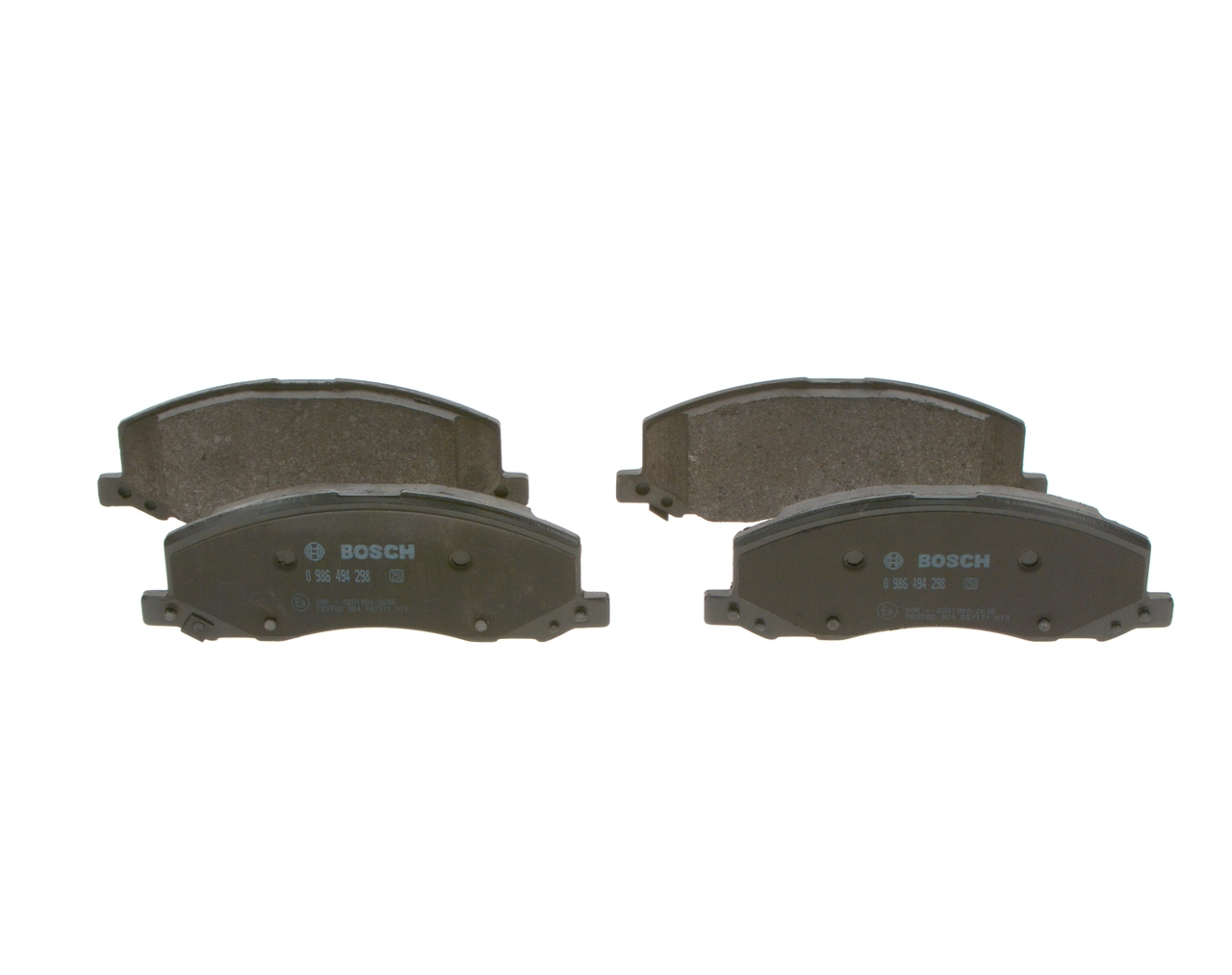 Brake Pad Set, disc brake 0 986 494 298