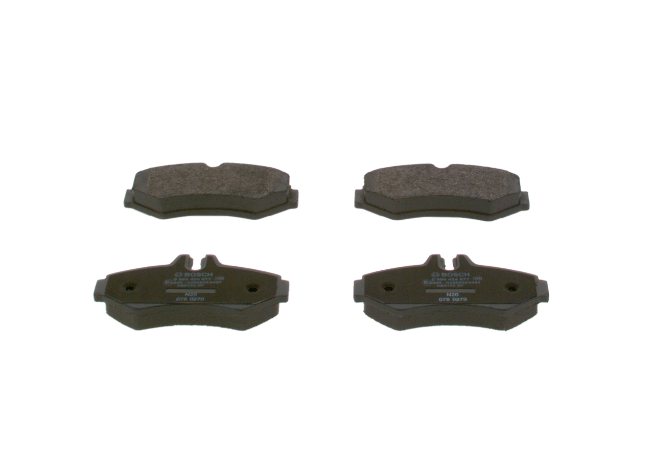 Brake Pad Set, disc brake 0 986 424 877