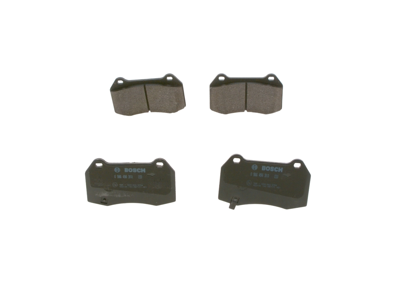 Brake Pad Set, disc brake 0 986 494 310