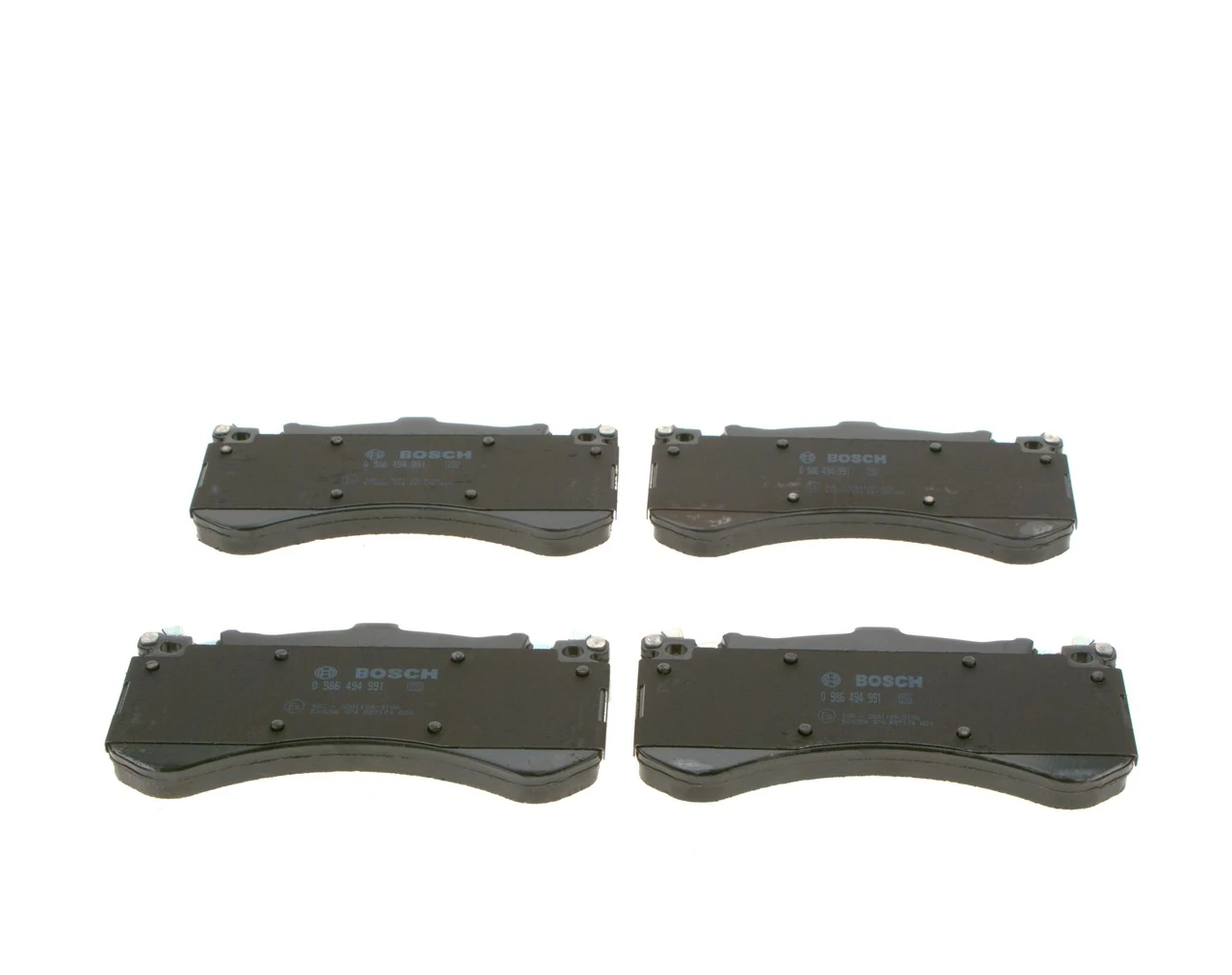 Brake Pad Set, disc brake 0 986 494 991