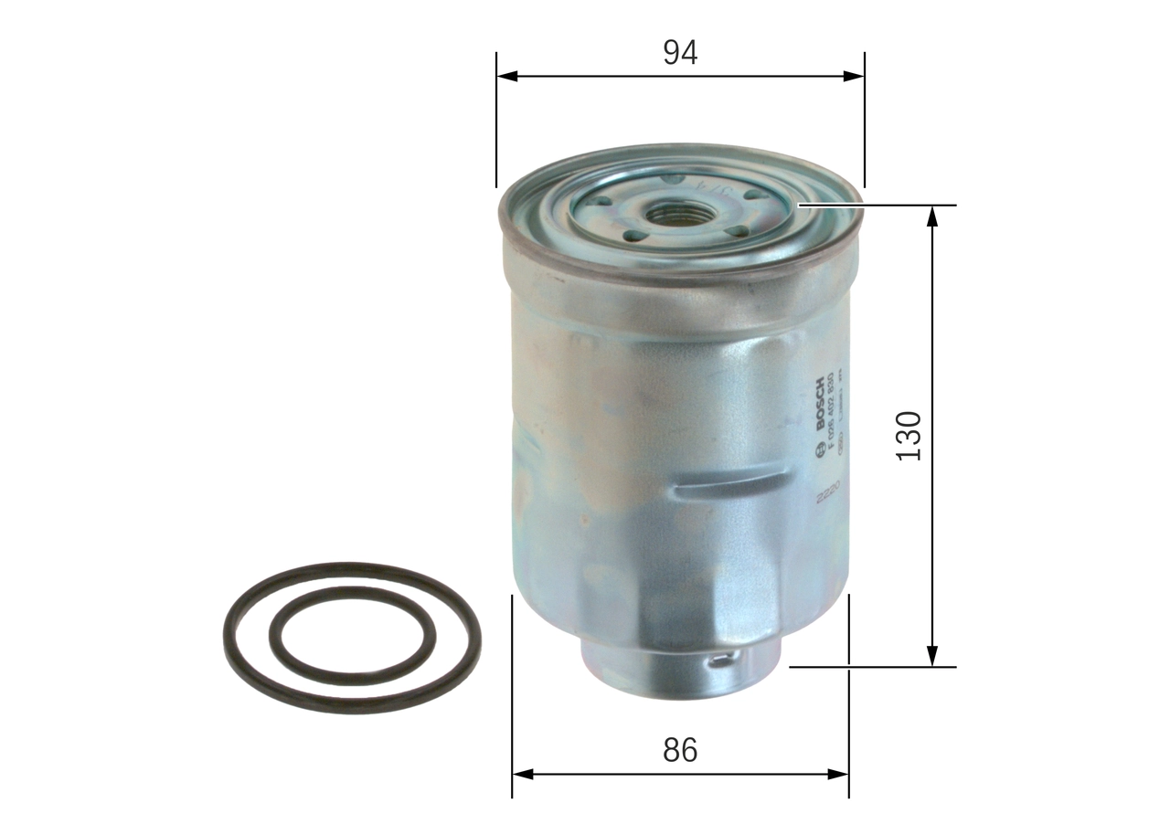 Filtro combustible F 026 402 830
