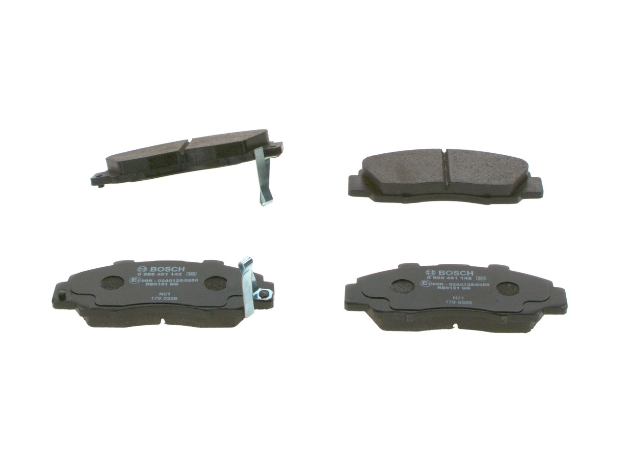 Brake Pad Set, disc brake 0 986 461 142