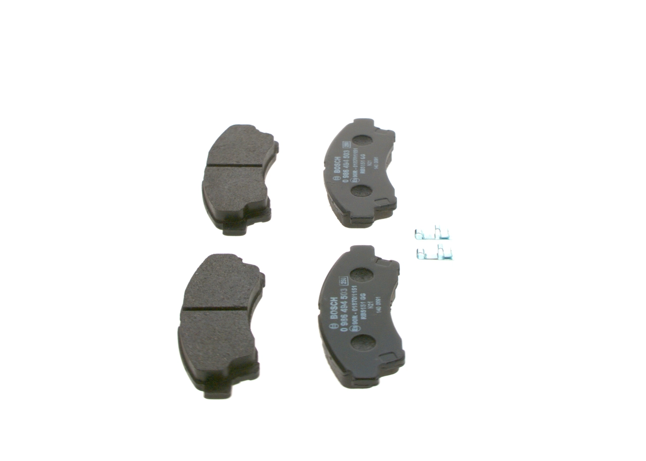 Brake Pad Set, disc brake 0 986 494 503