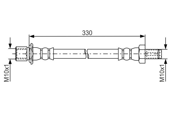 BOSCH 1 987 481 778 Brake Hose