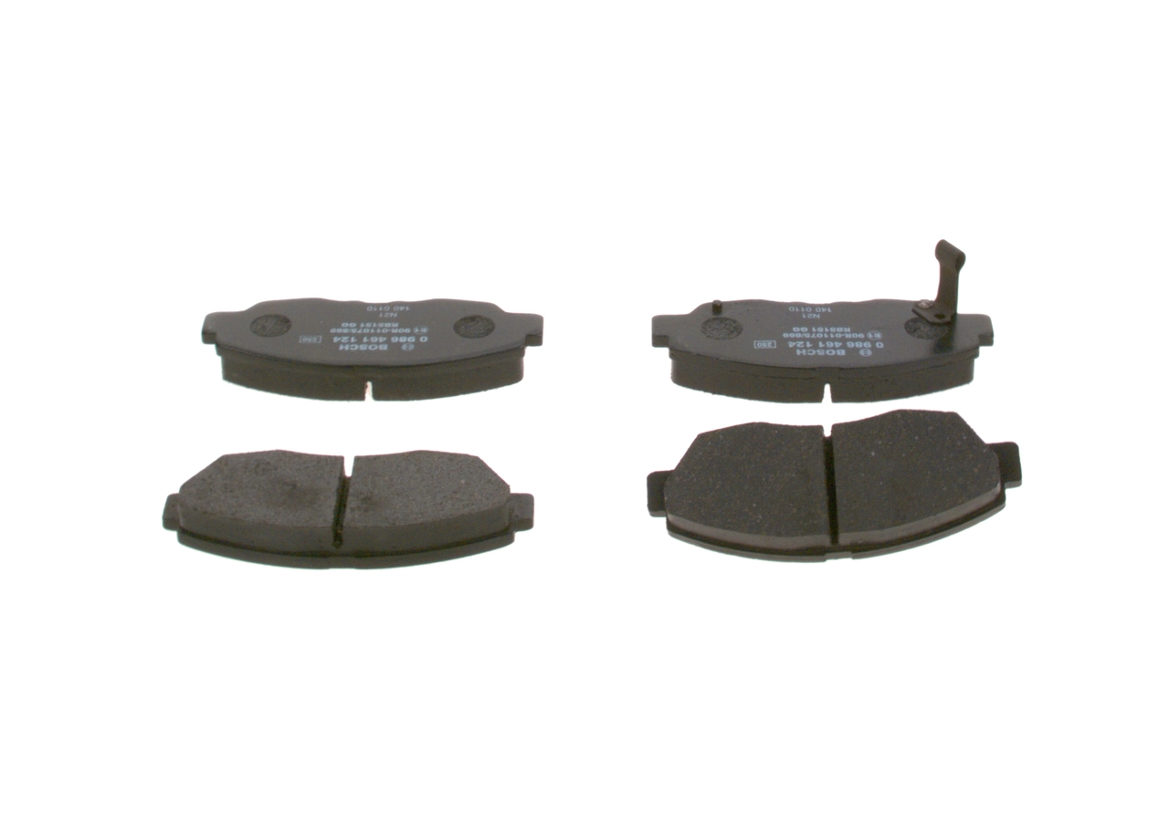 Brake Pad Set, disc brake 0 986 461 124