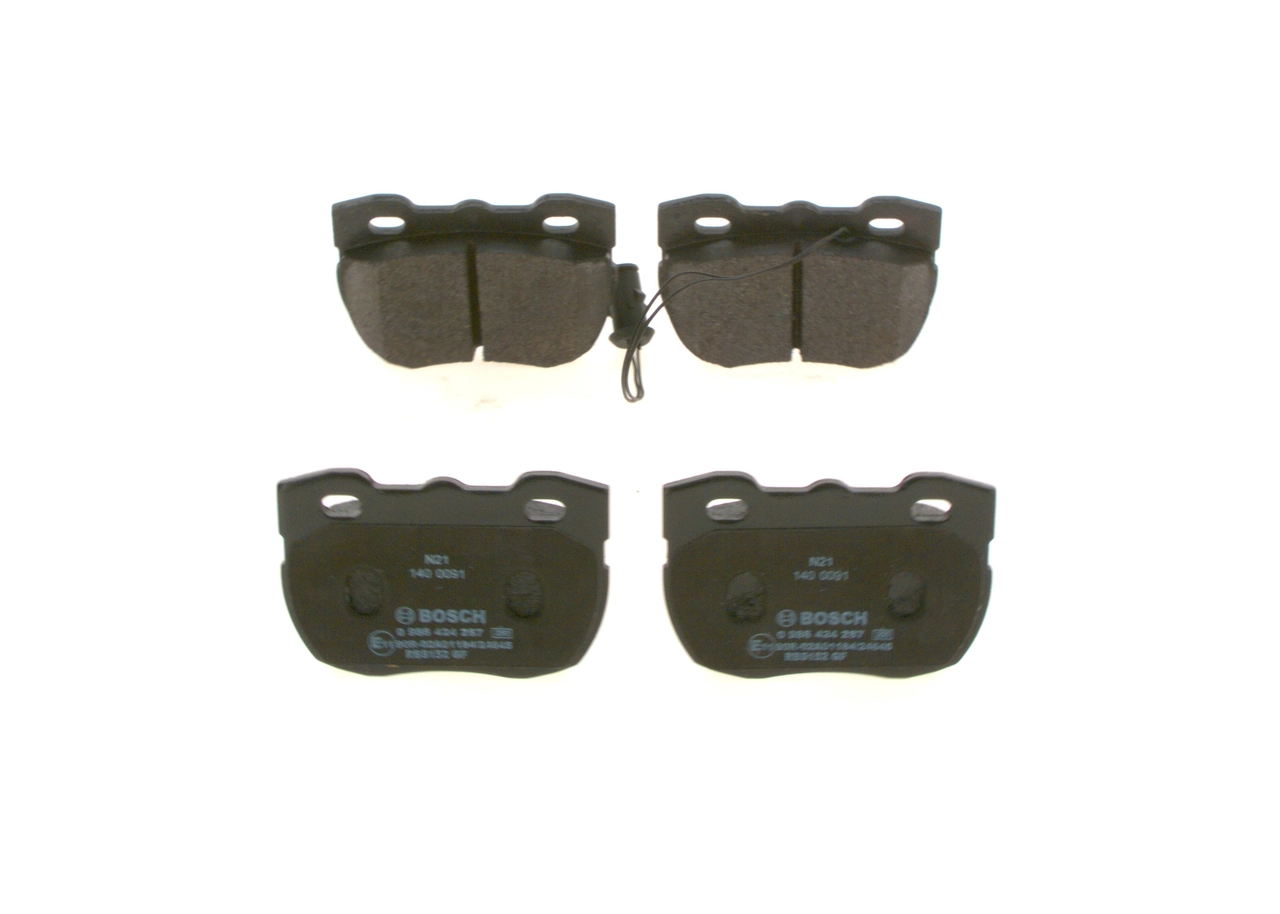 Brake Pad Set, disc brake 0 986 424 287