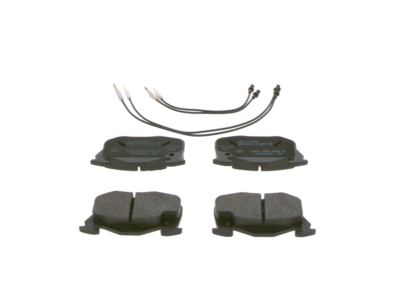 Brake Pad Set, disc brake 0 986 461 763