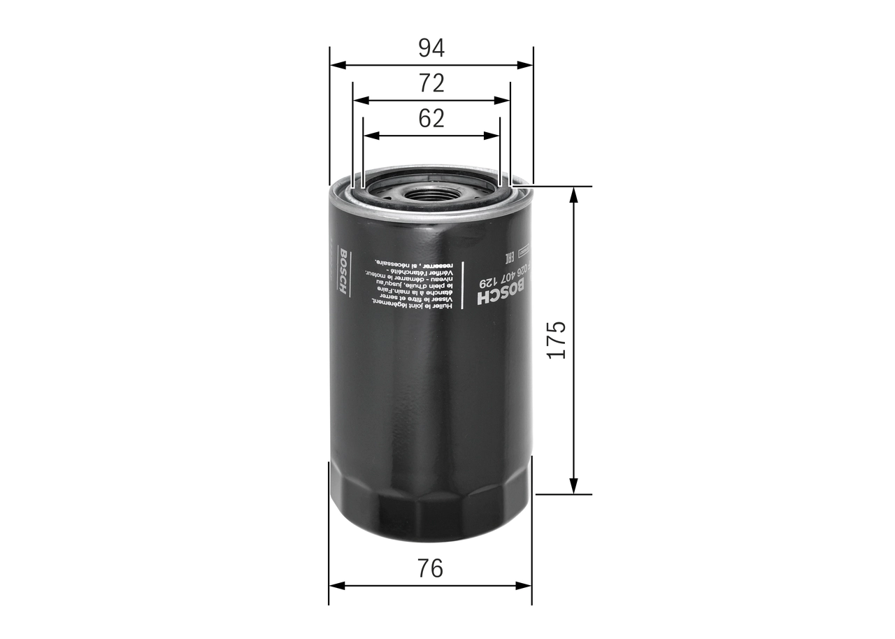 Oil Filter F 026 407 129