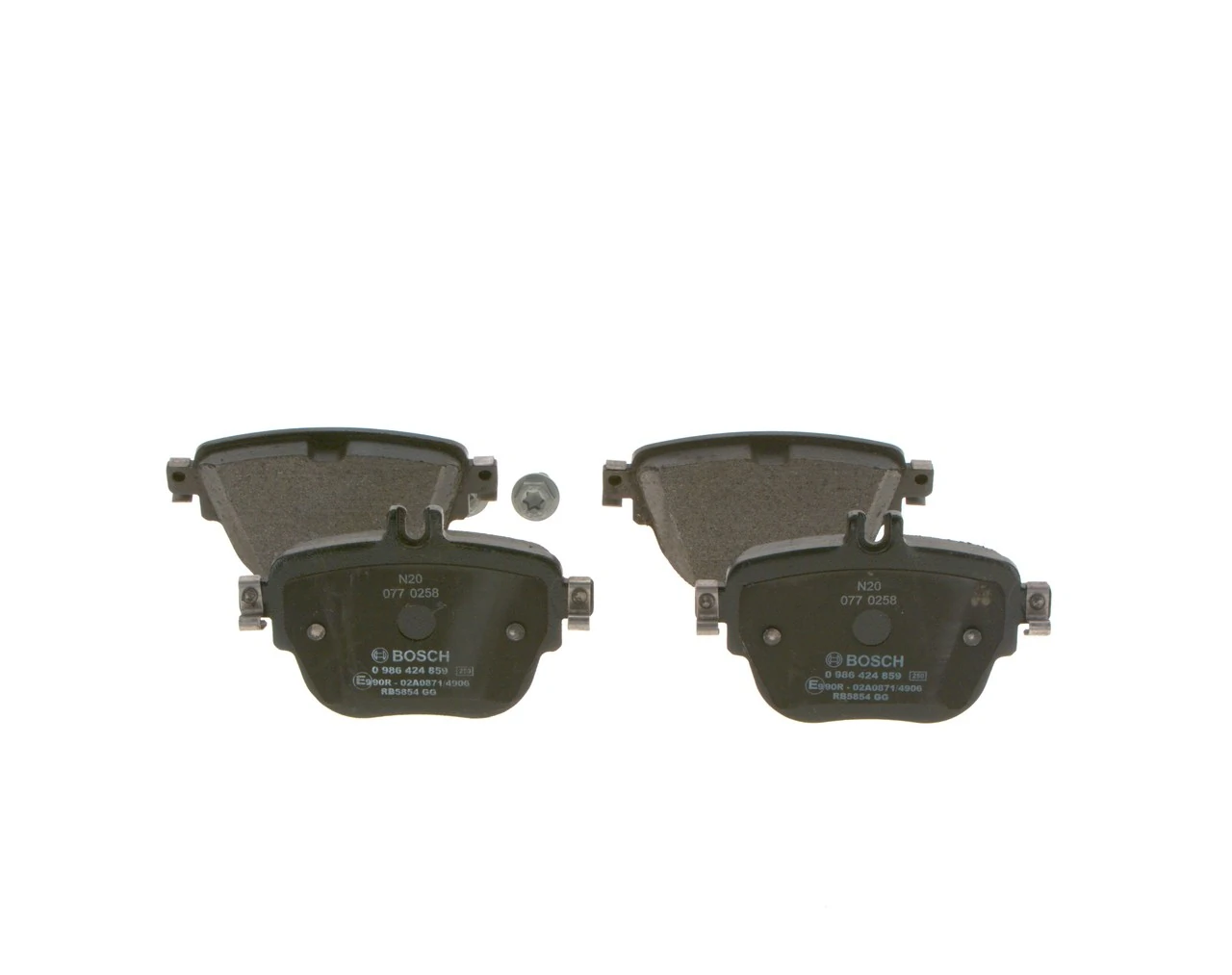 Brake Pad Set, disc brake 0 986 424 859