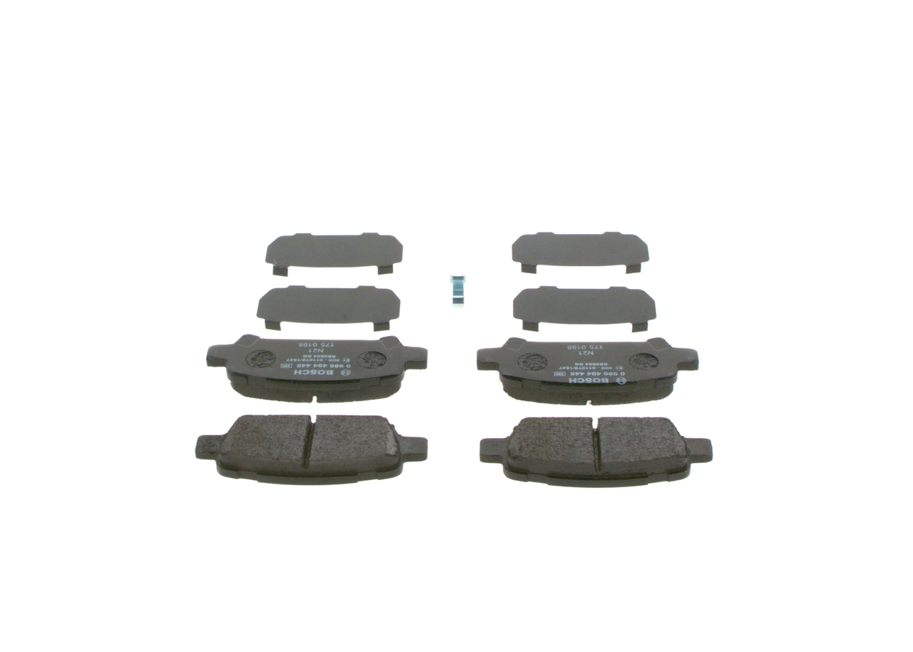 Brake Pad Set, disc brake 0 986 494 445