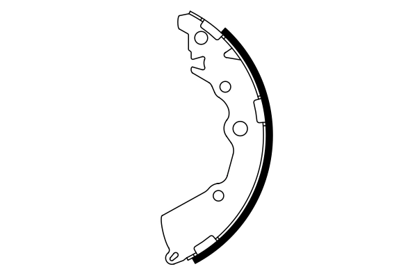 Brake Shoe Set 0 986 487 797