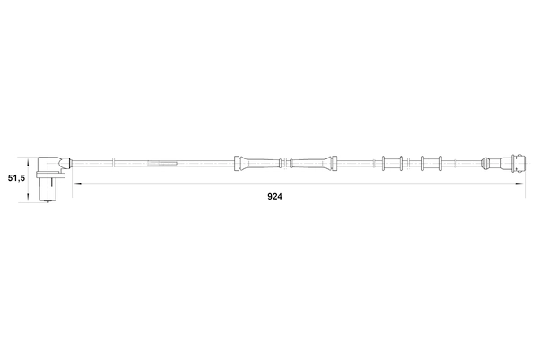 BOSCH 0 265 006 224 Sensor, wheel speed