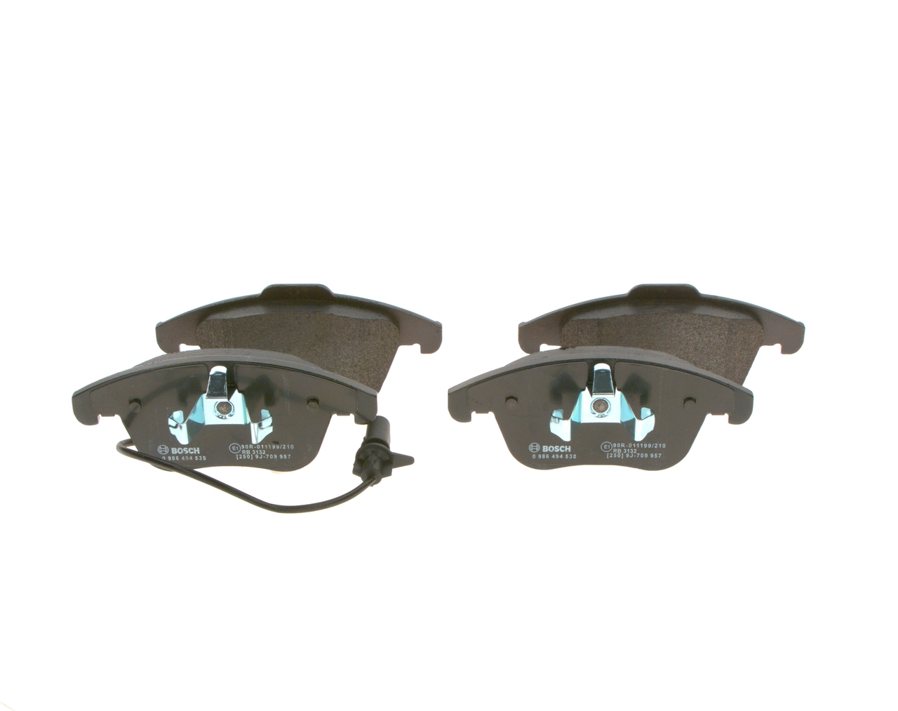 Brake Pad Set, disc brake 0 986 494 538