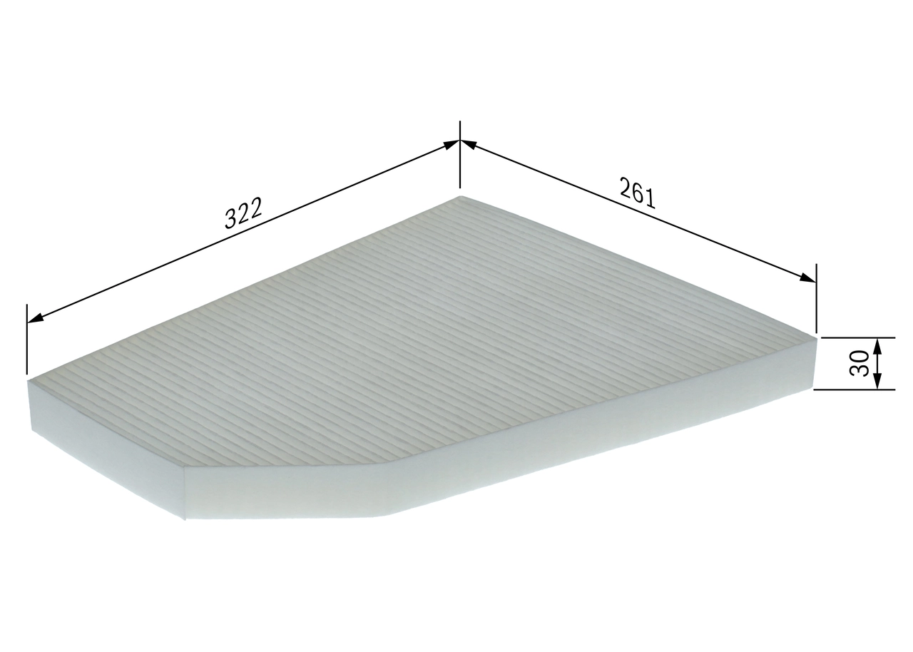 Filter, cabin air 1 987 435 152