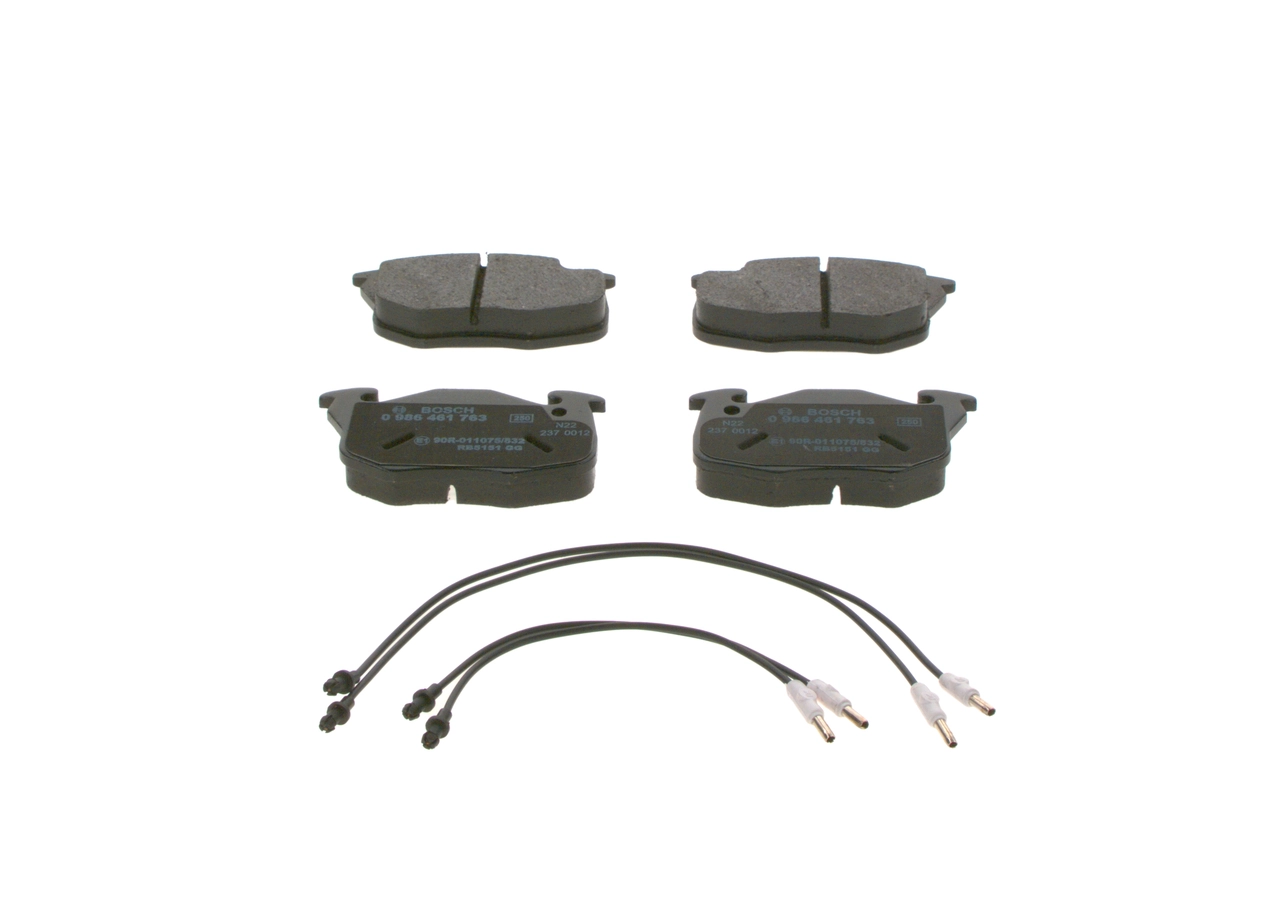 Brake Pad Set, disc brake 0 986 461 763