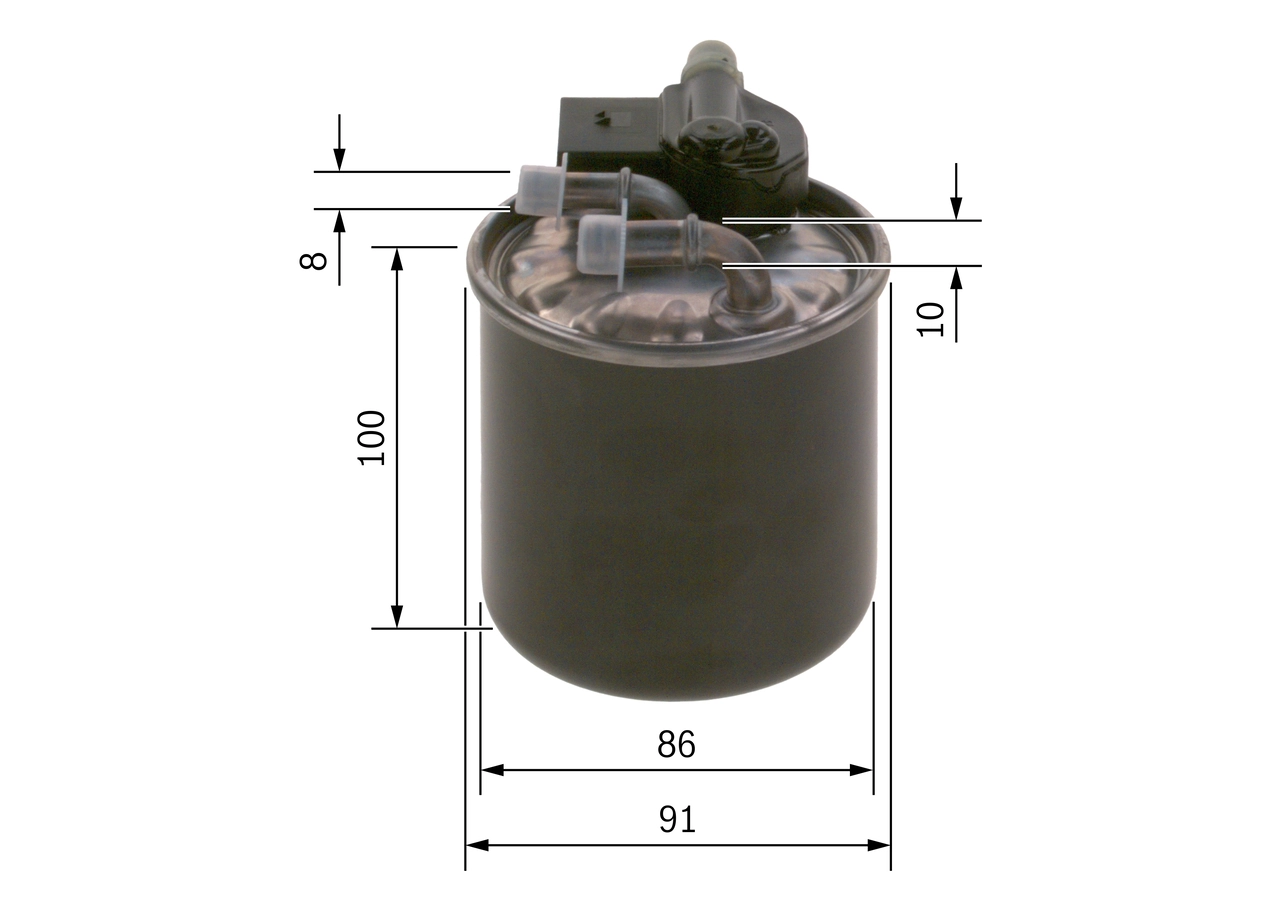Fuel Filter F 026 402 836