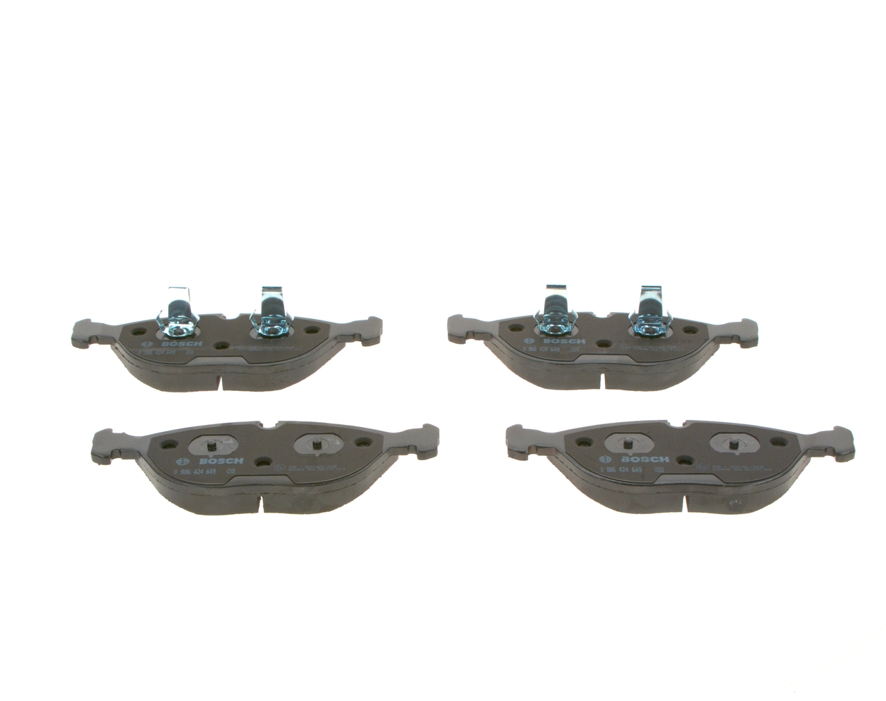 Brake Pad Set, disc brake 0 986 424 649