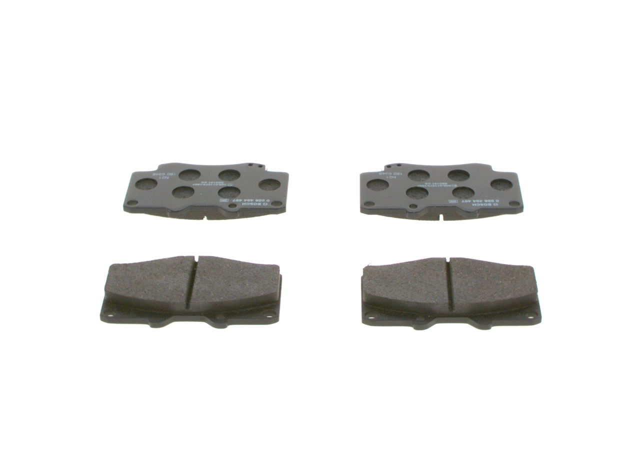 Brake Pad Set, disc brake 0 986 494 497