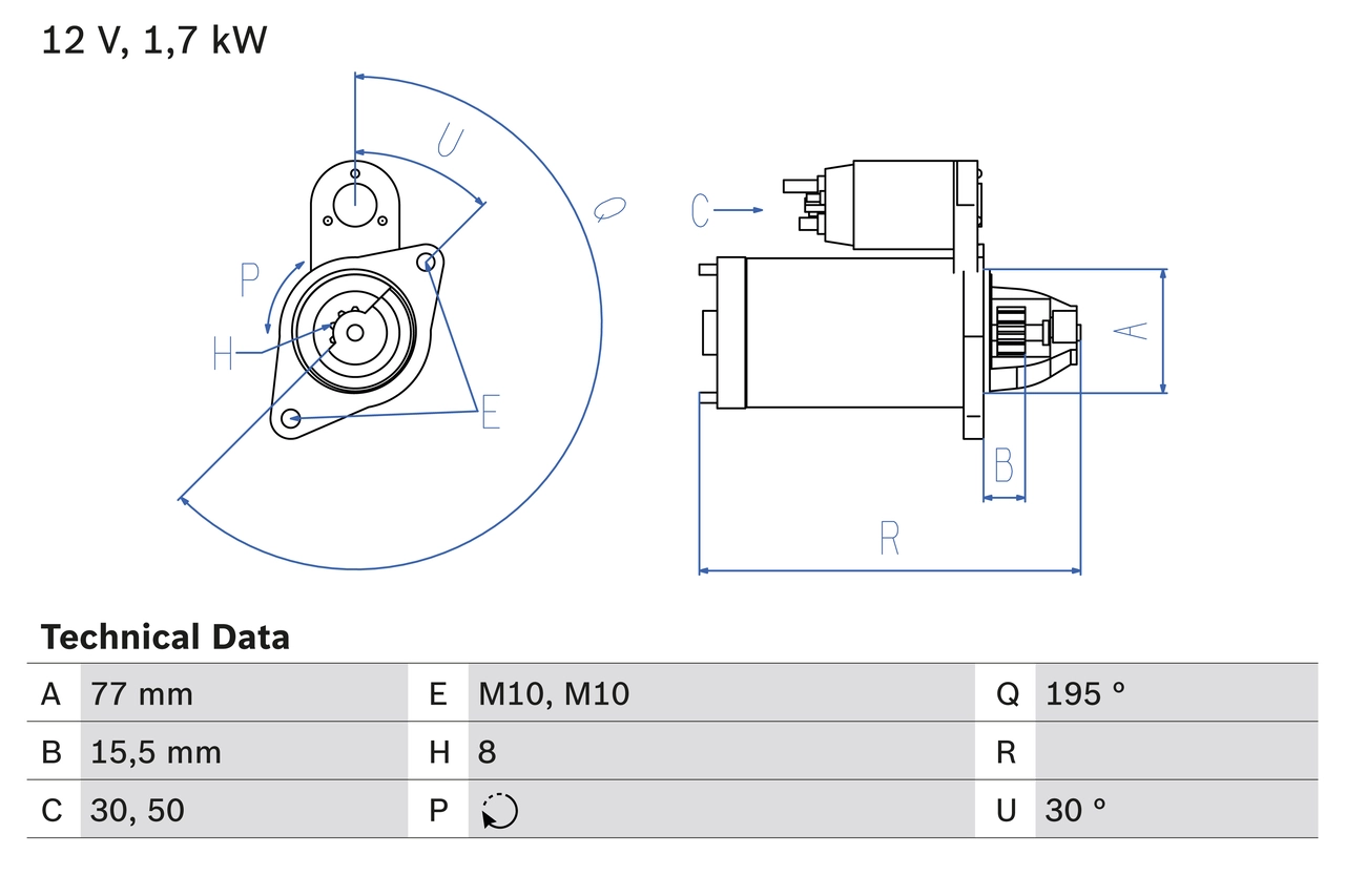 Starter 0 986 023 600