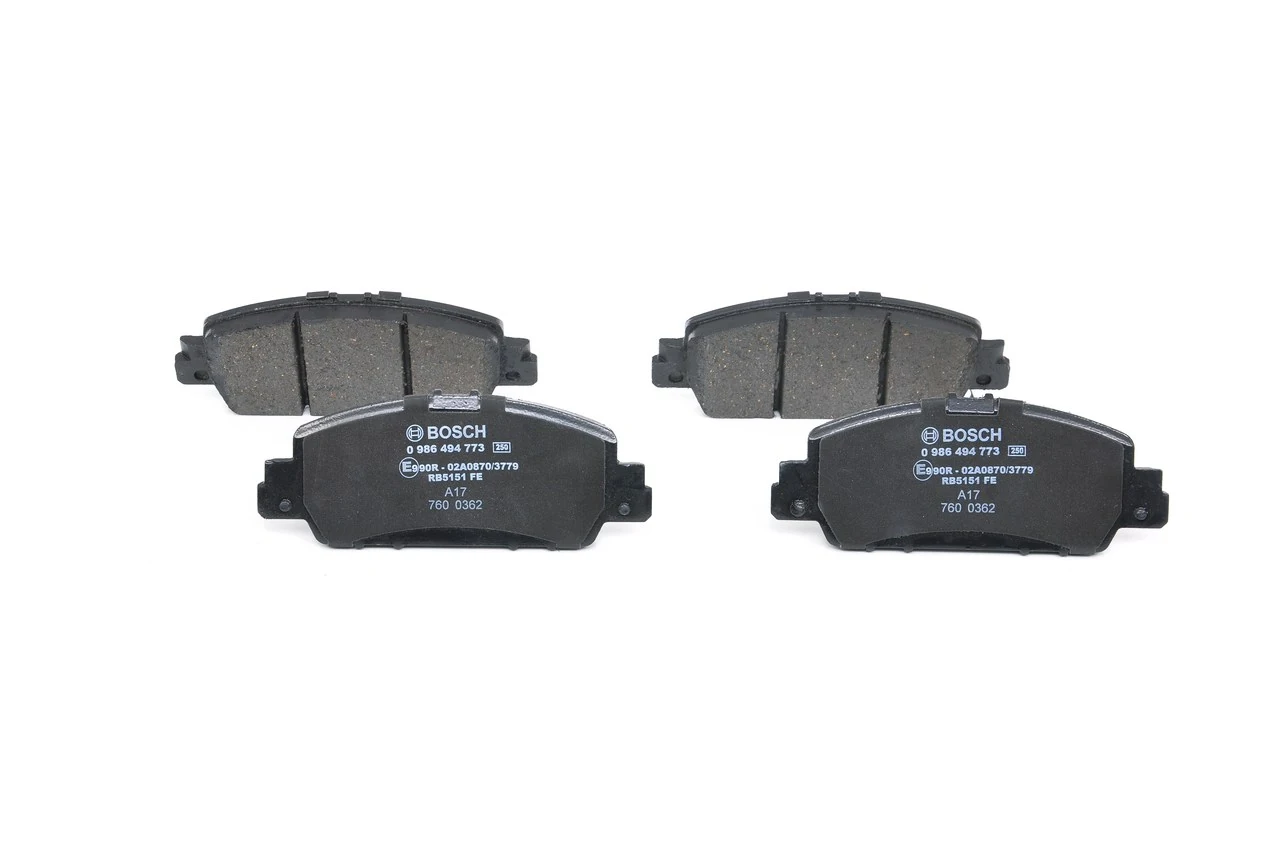 Brake Pad Set, disc brake 0 986 494 773