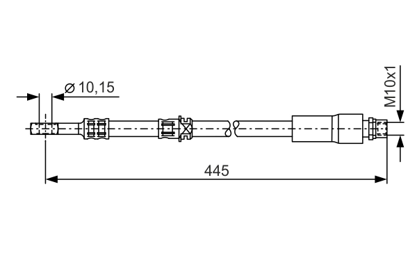 Brake Hose 1 987 476 455
