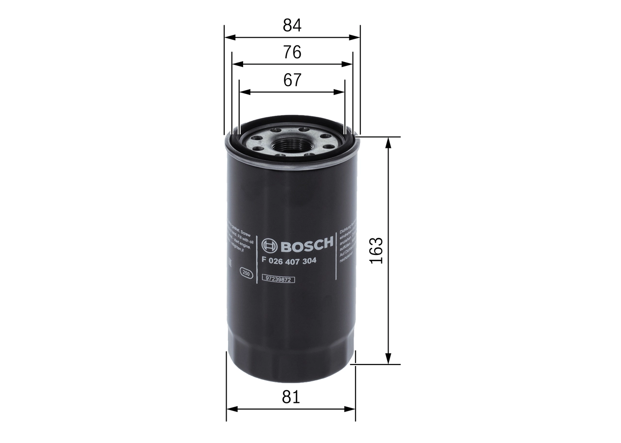 Oil Filter F 026 407 304