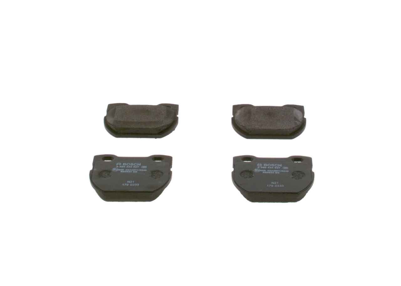 Set bantalan rem, rem cakram 0 986 424 827