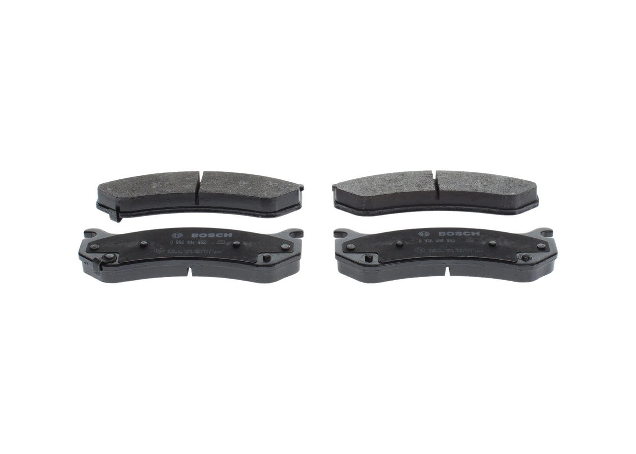 Brake Pad Set, disc brake 0 986 494 952