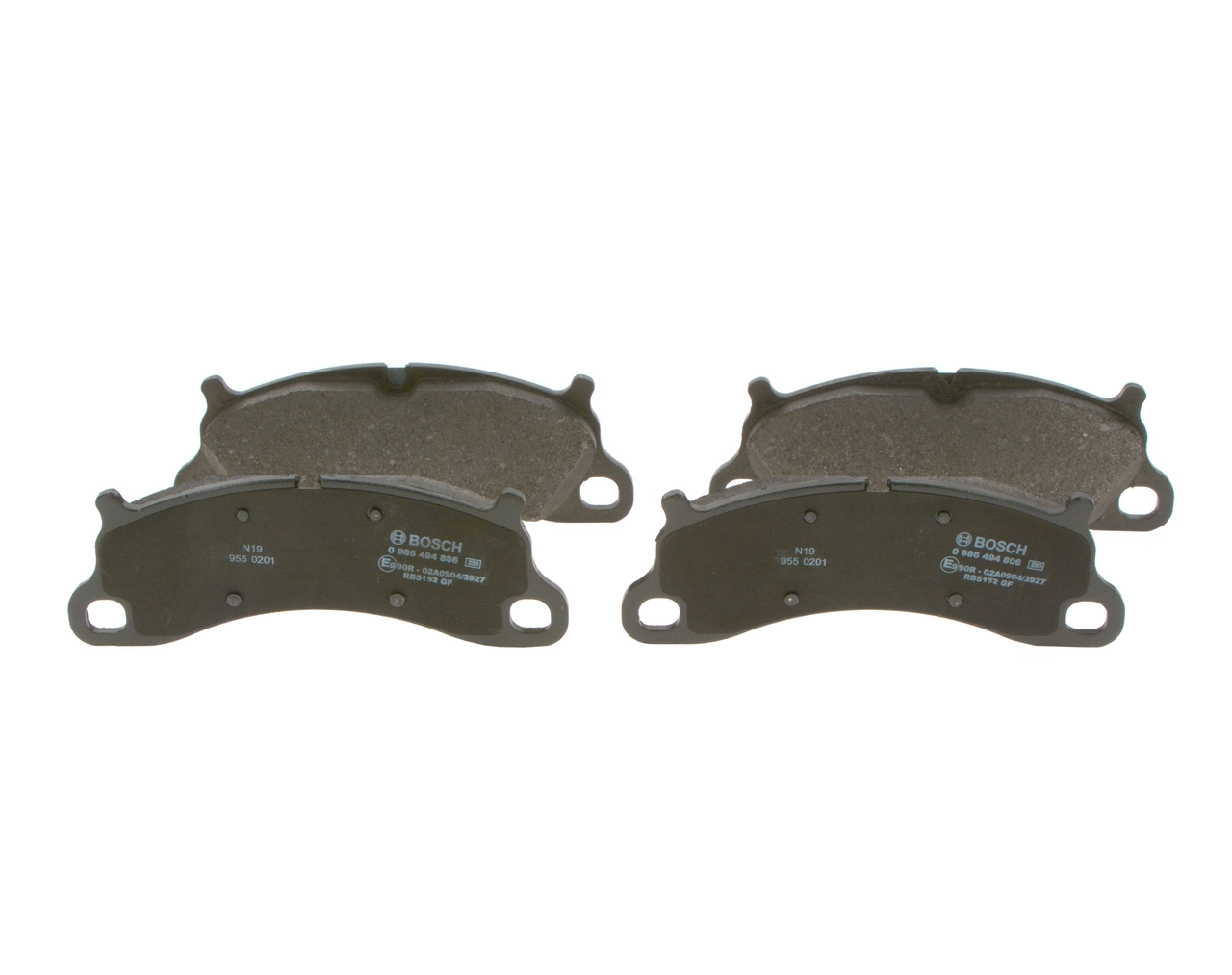 Brake Pad Set, disc brake 0 986 494 806