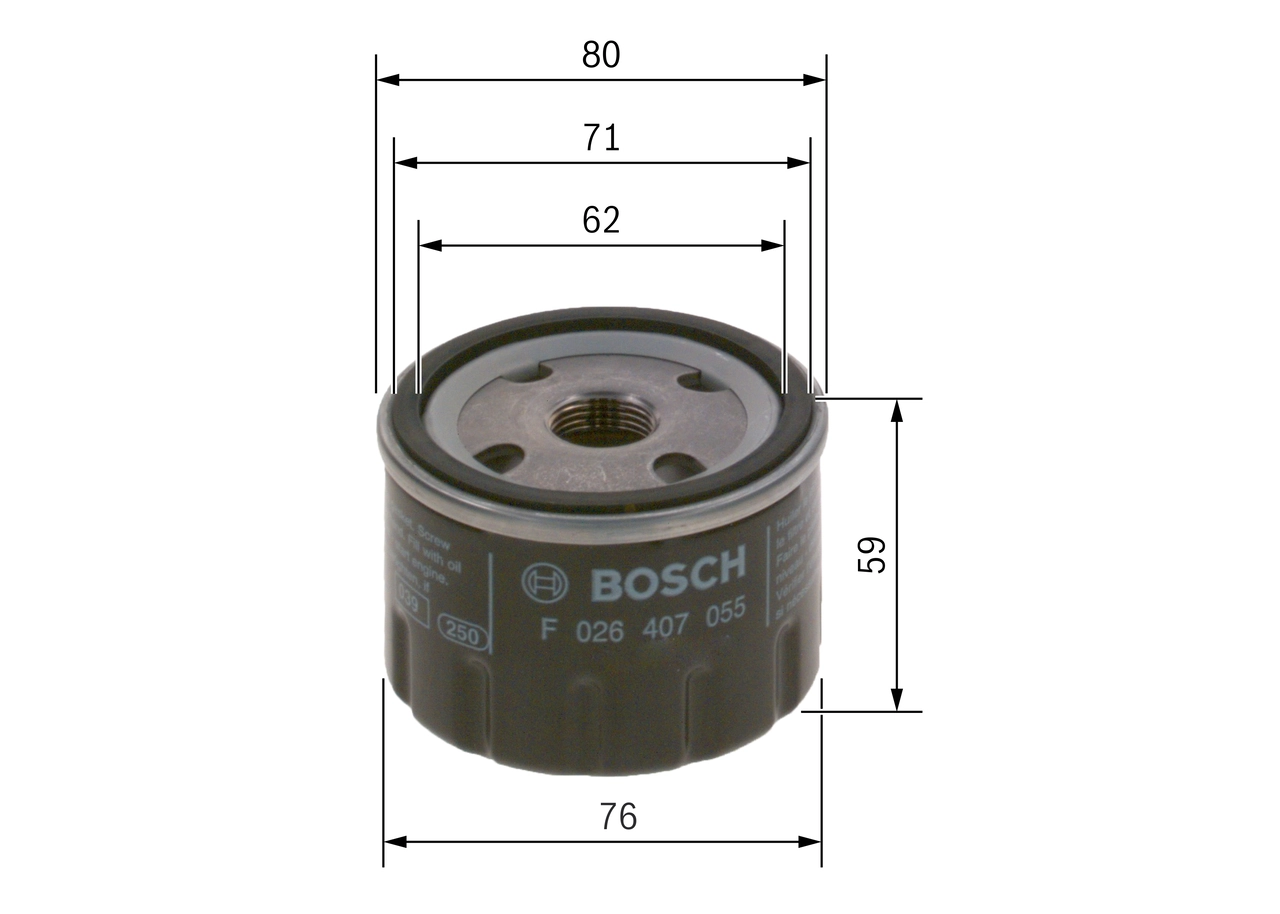 Oil Filter F 026 407 055