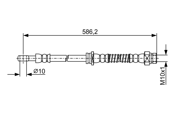 Brake Hose 1 987 481 959