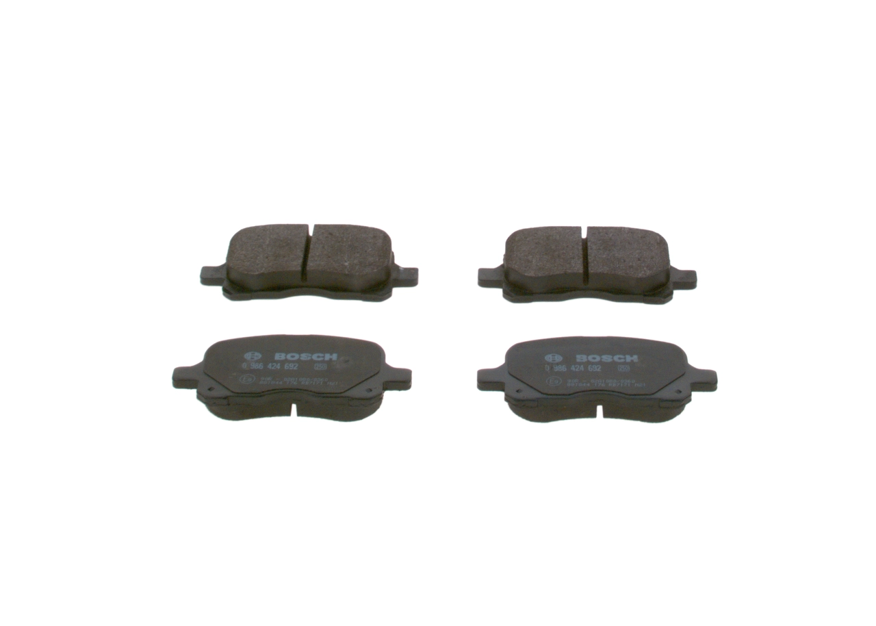 BOSCH 0 986 424 692 Brake Pad Set, disc brake