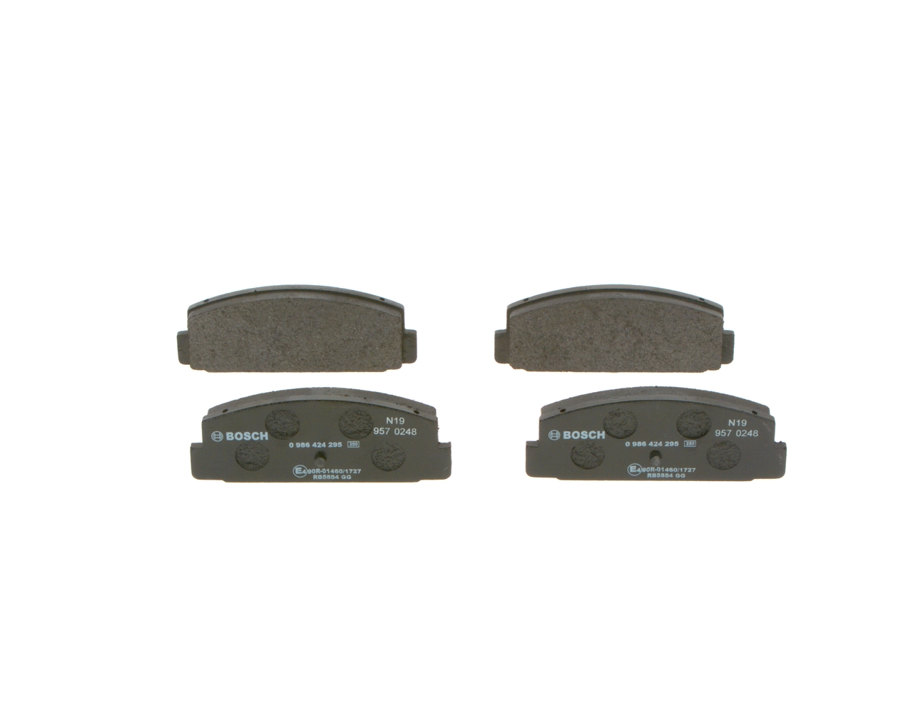Brake Pad Set, disc brake 0 986 424 295