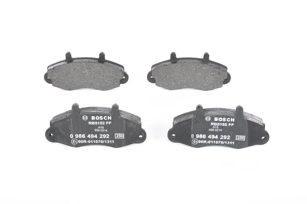 Brake Pad Set, disc brake 0 986 494 292