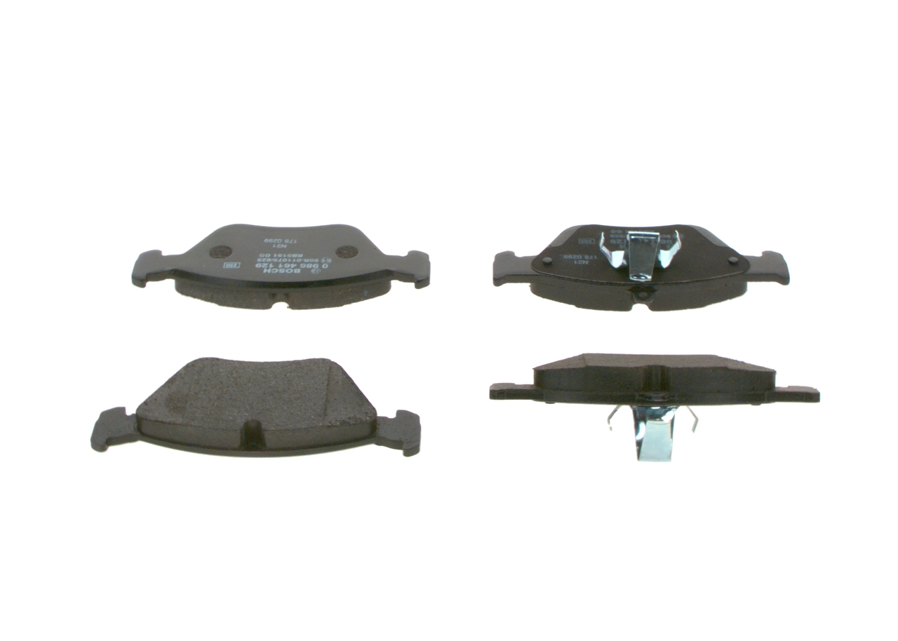 Brake Pad Set, disc brake 0 986 461 129