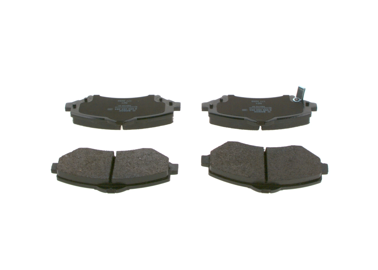 Brake Pad Set, disc brake 0 986 494 493