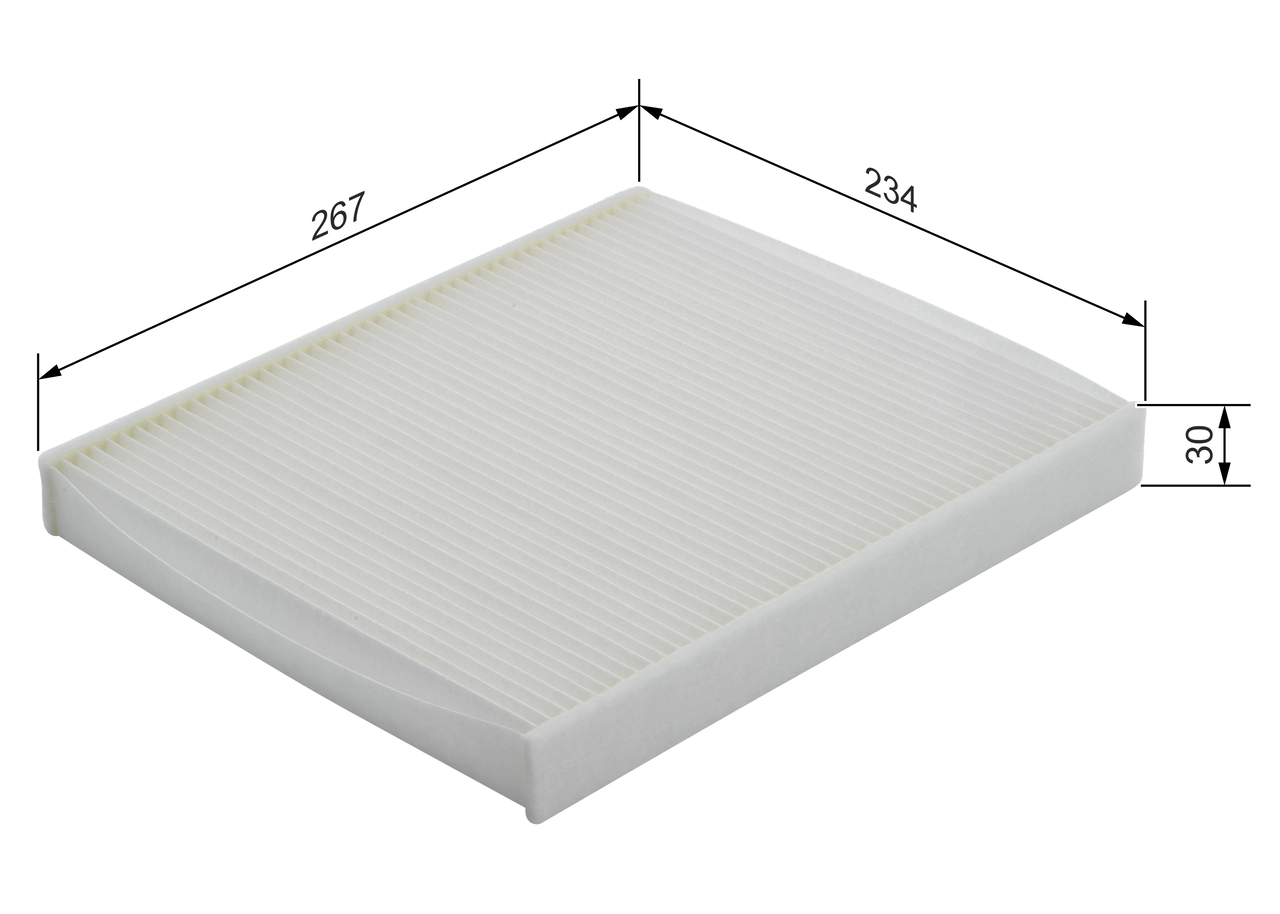 Filter, cabin air 1 987 432 038