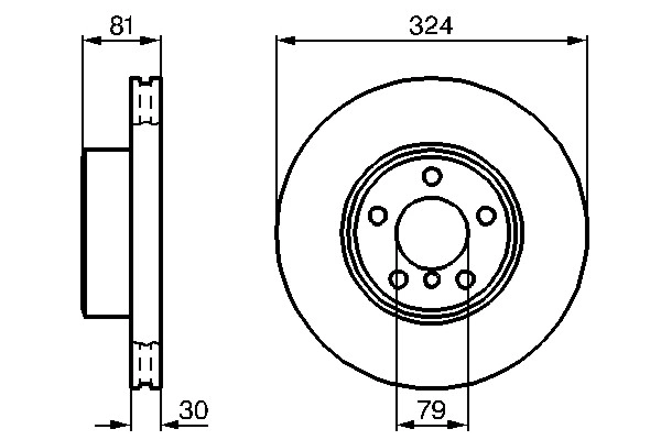 Brake Disc 0 986 479 002