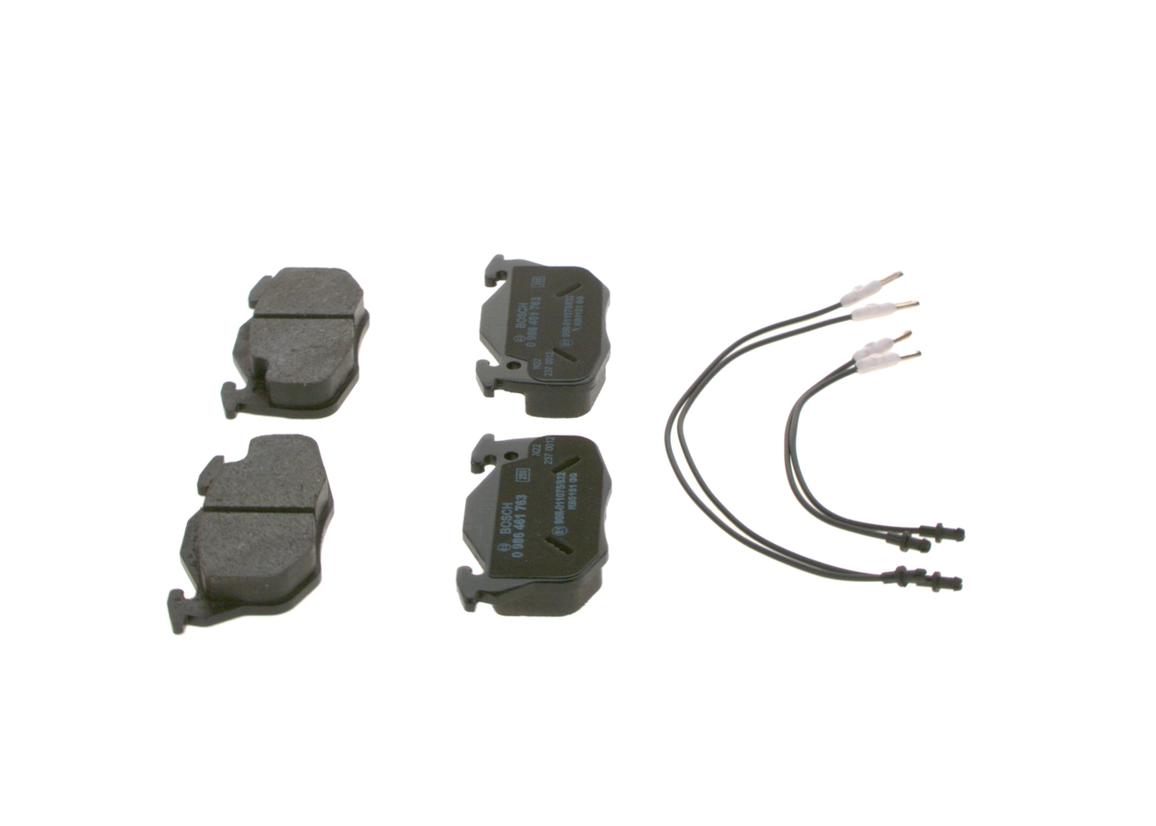 Brake Pad Set, disc brake 0 986 461 763