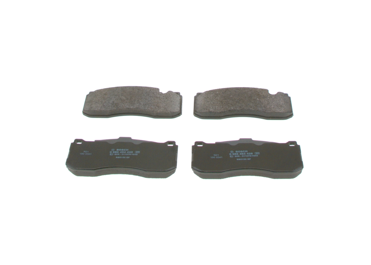 Brake Pad Set, disc brake 0 986 494 428