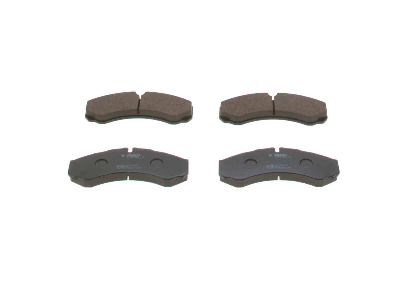 Brake Pad Set, disc brake 0 986 424 833
