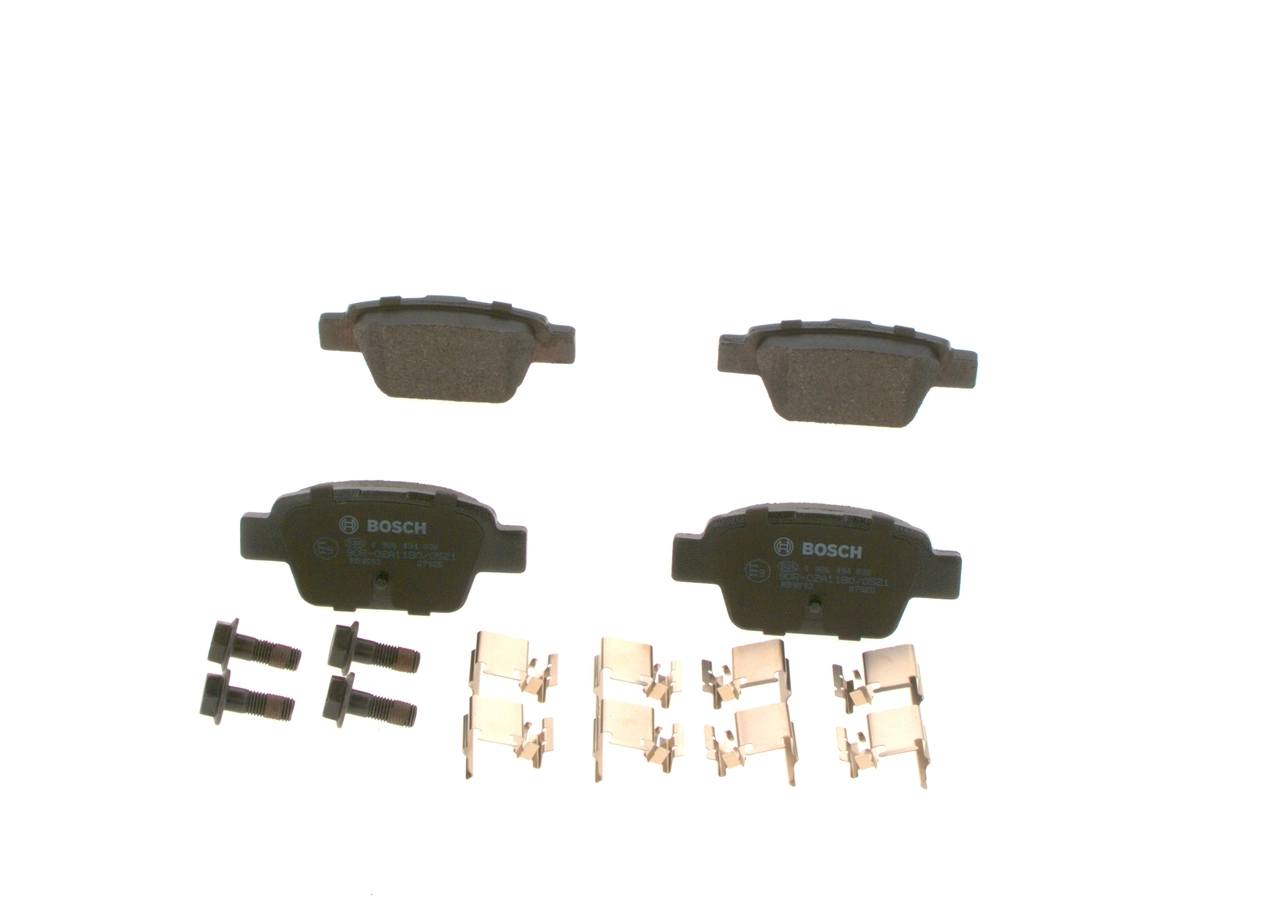 Brake Pad Set, disc brake 0 986 494 030