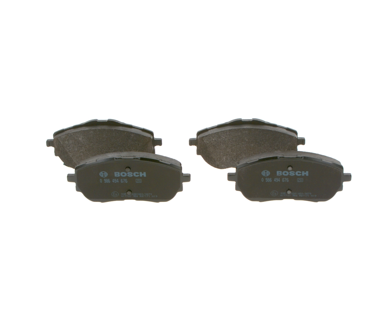 Brake Pad Set, disc brake 0 986 494 676