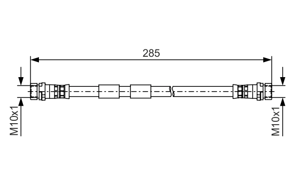 Brake Hose 1 987 481 522