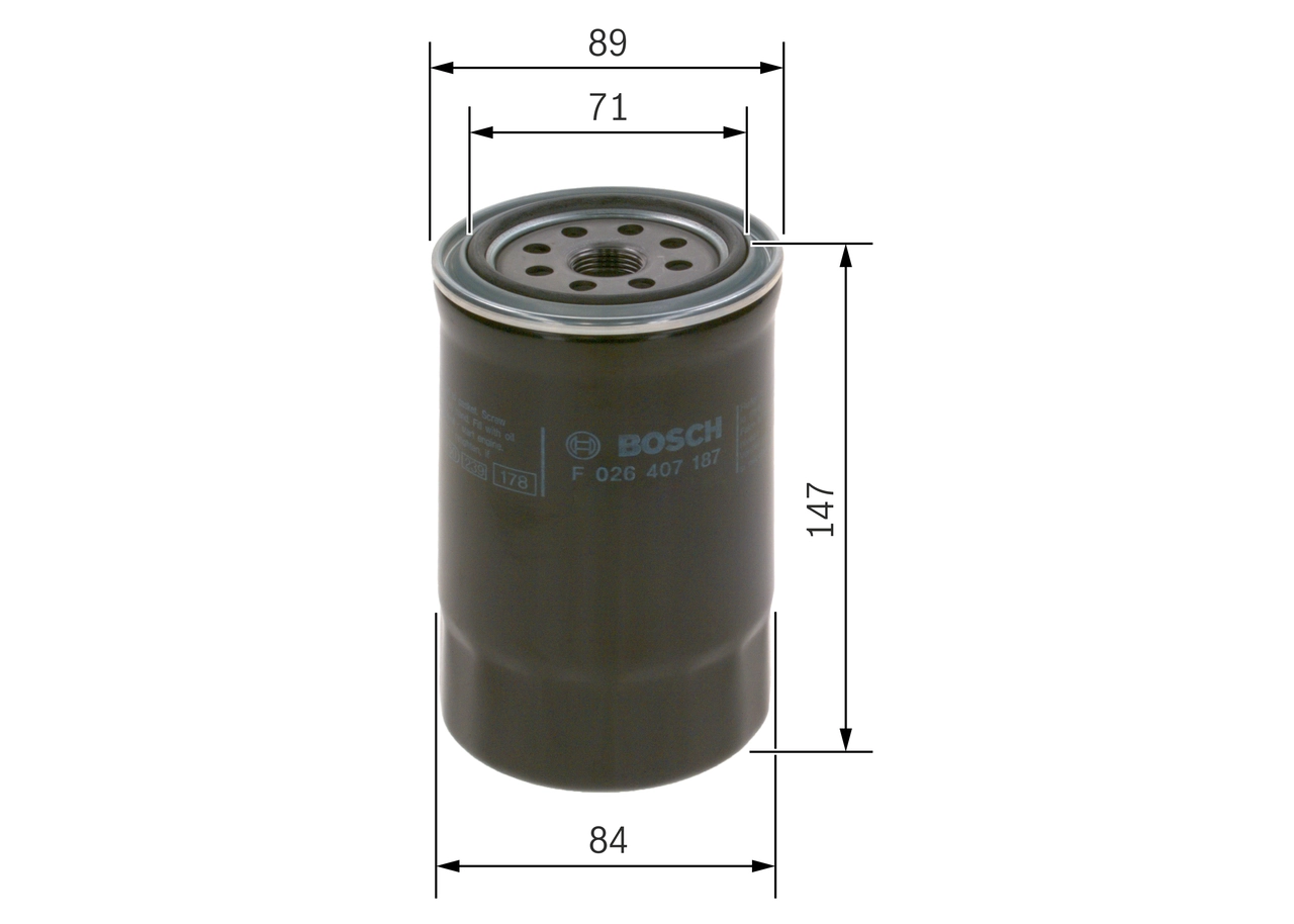 Oil Filter F 026 407 187