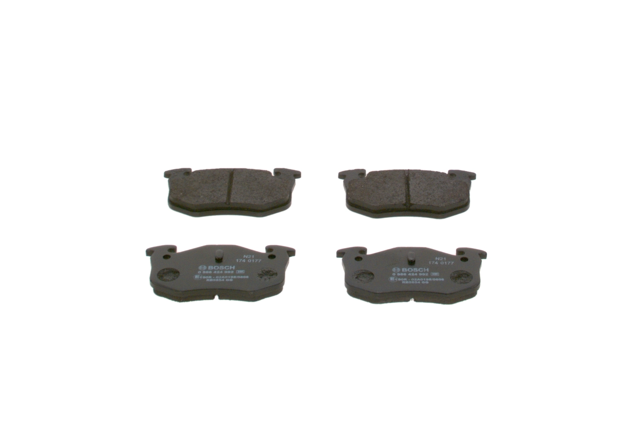 Brake Pad Set, disc brake 0 986 424 992