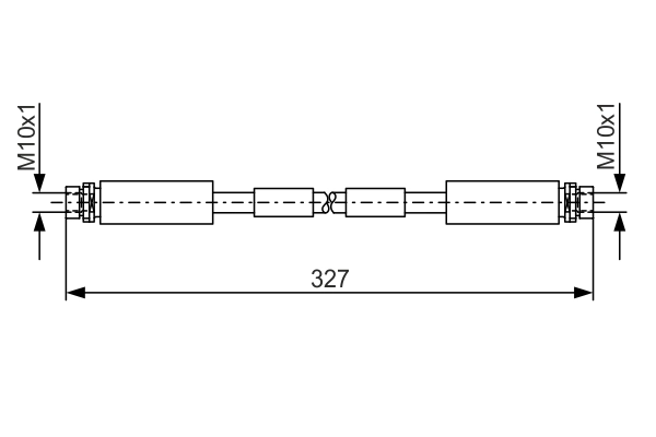 Brake Hose 1 987 476 856