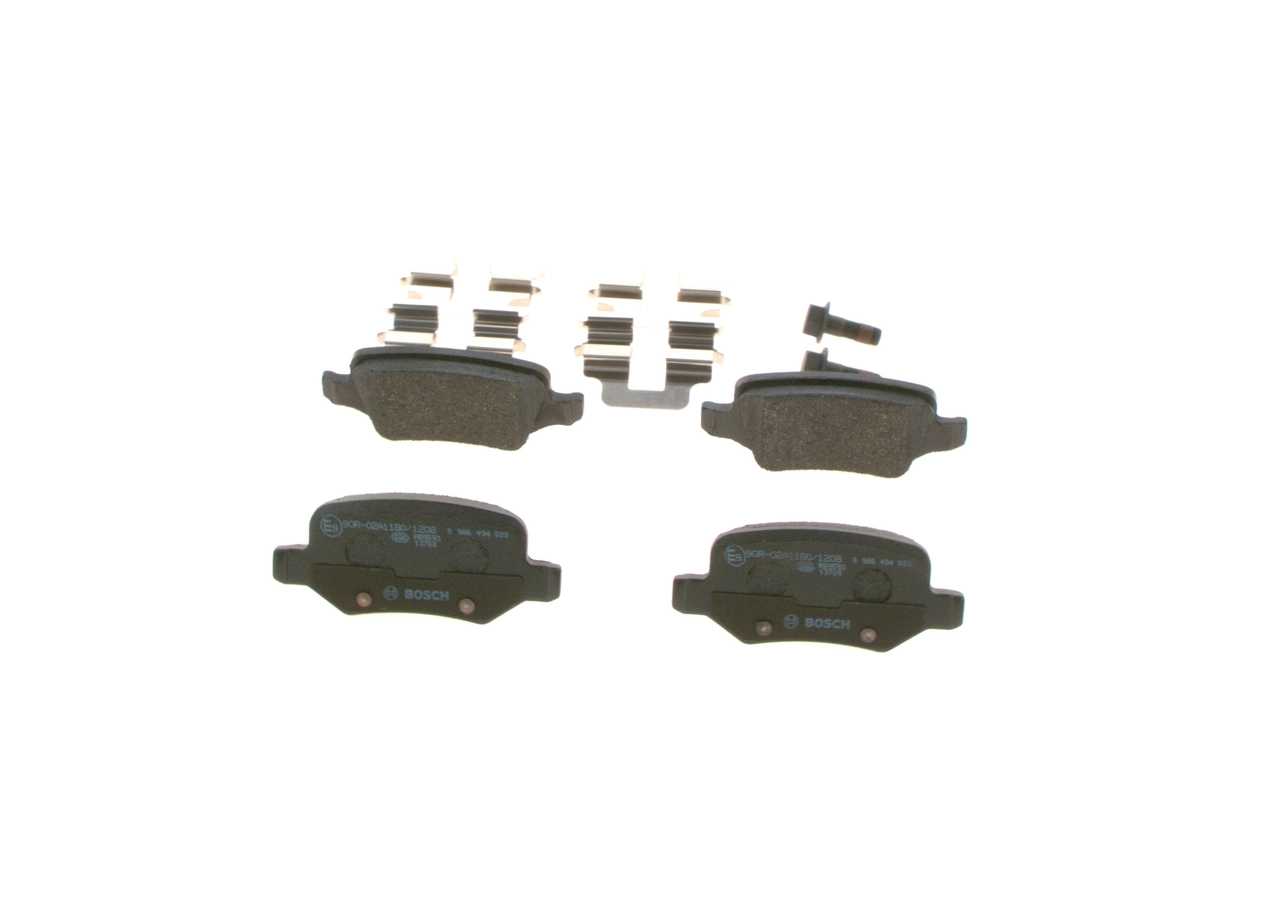Brake Pad Set, disc brake 0 986 494 023